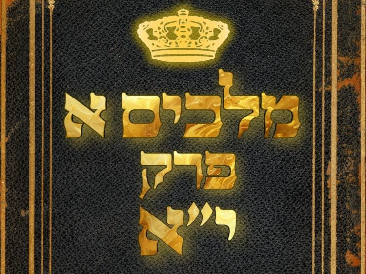 שיעור נ"ך יומי: מלכים א, פרק יא